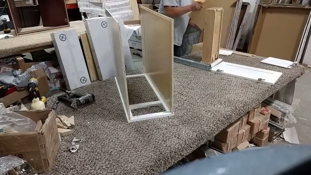 Assembling a Base Cabinet