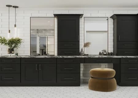 Shaker Iron Black