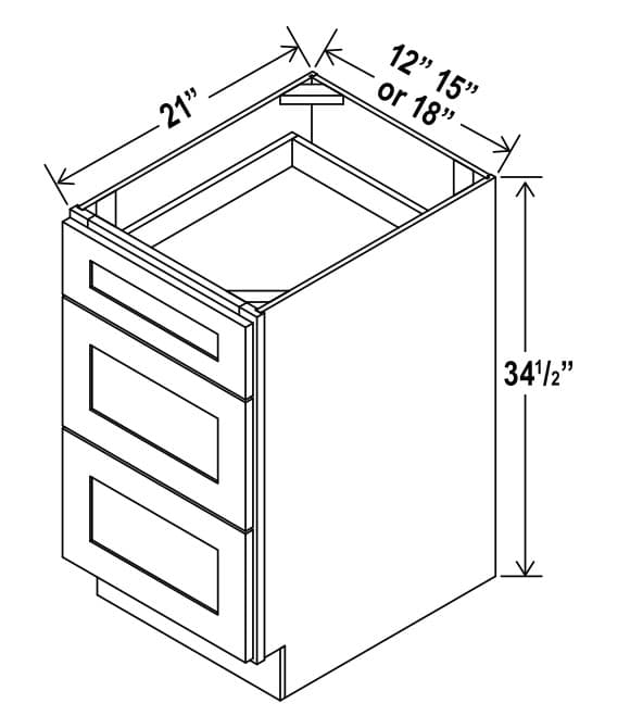 Shaker Ashton Green - 3VDB12