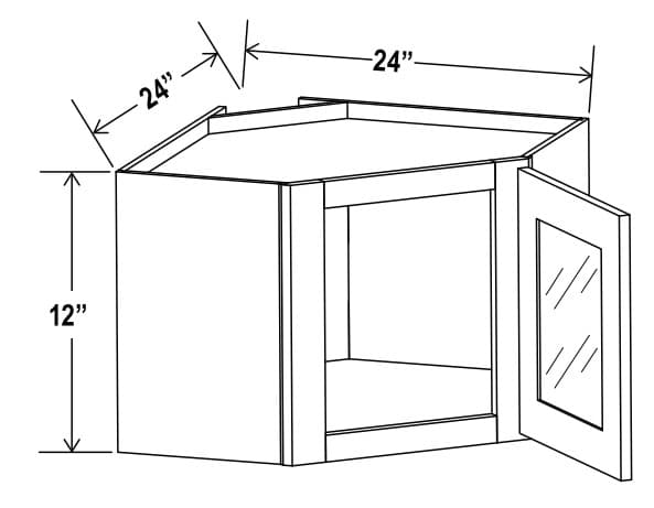 Shaker Ashton Green - DCW2412GD