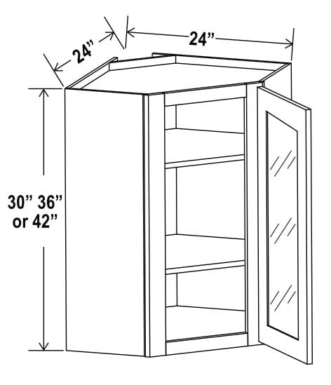 Shaker Ashton Green - DCW2436GD