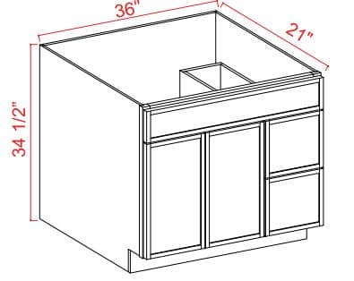 Slim White Oak-V3621TDL
