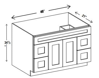 Shaker Blue-V4821-TD-34.5-4D