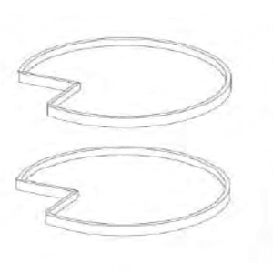 Shaker Ashton Green - WOOD TRAY