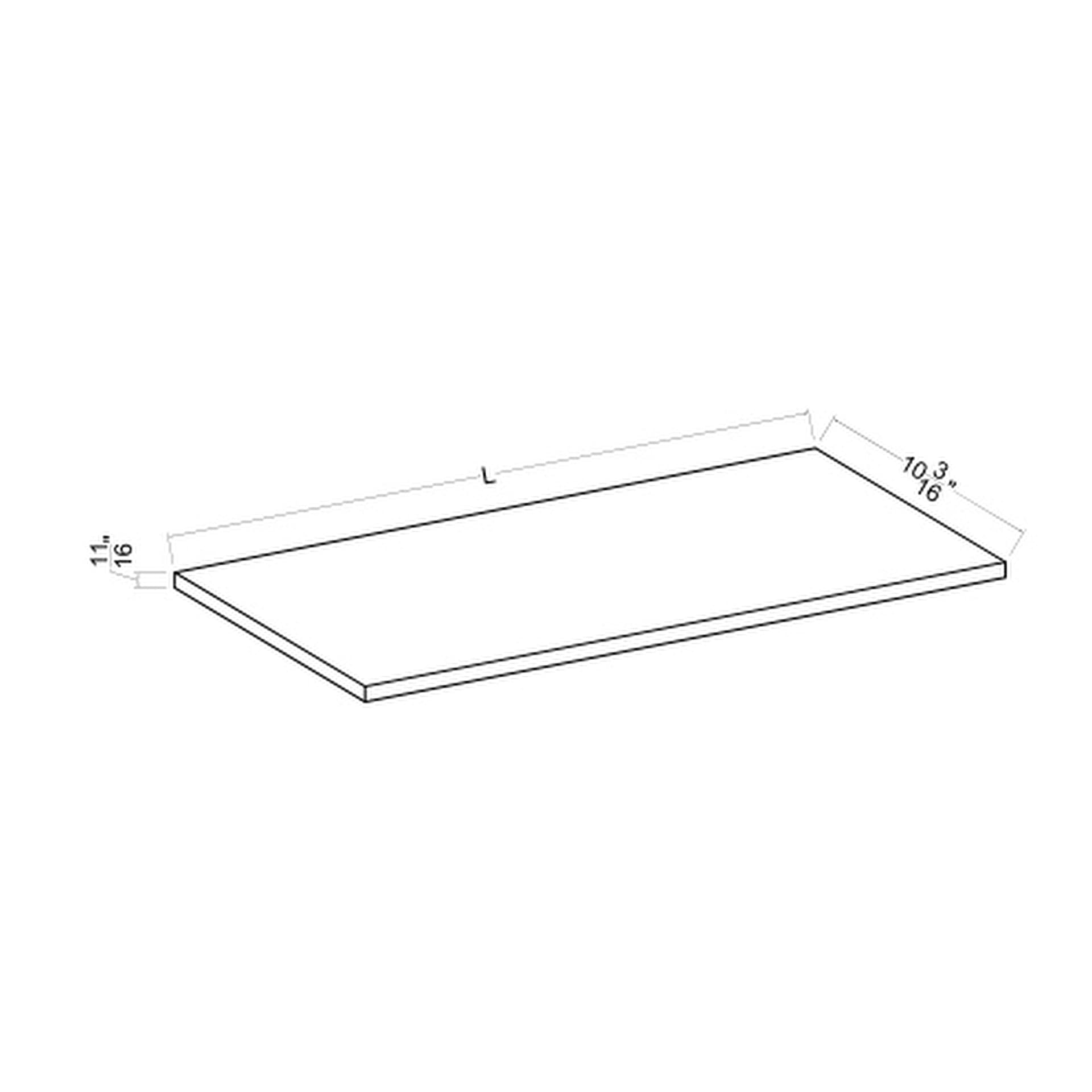 Slim White Oak-Shelf Board B