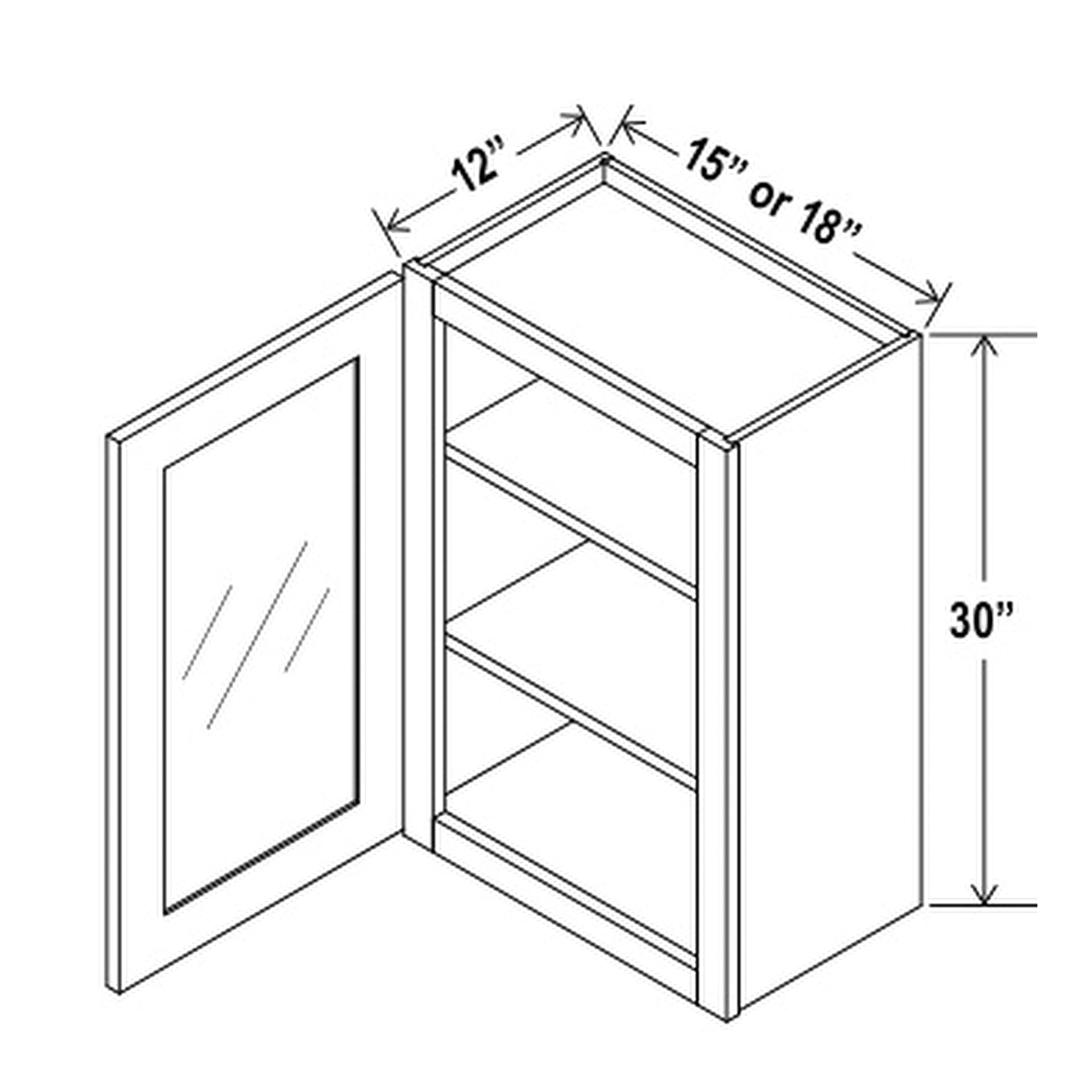 Shaker Treasure Chest - W1530GD