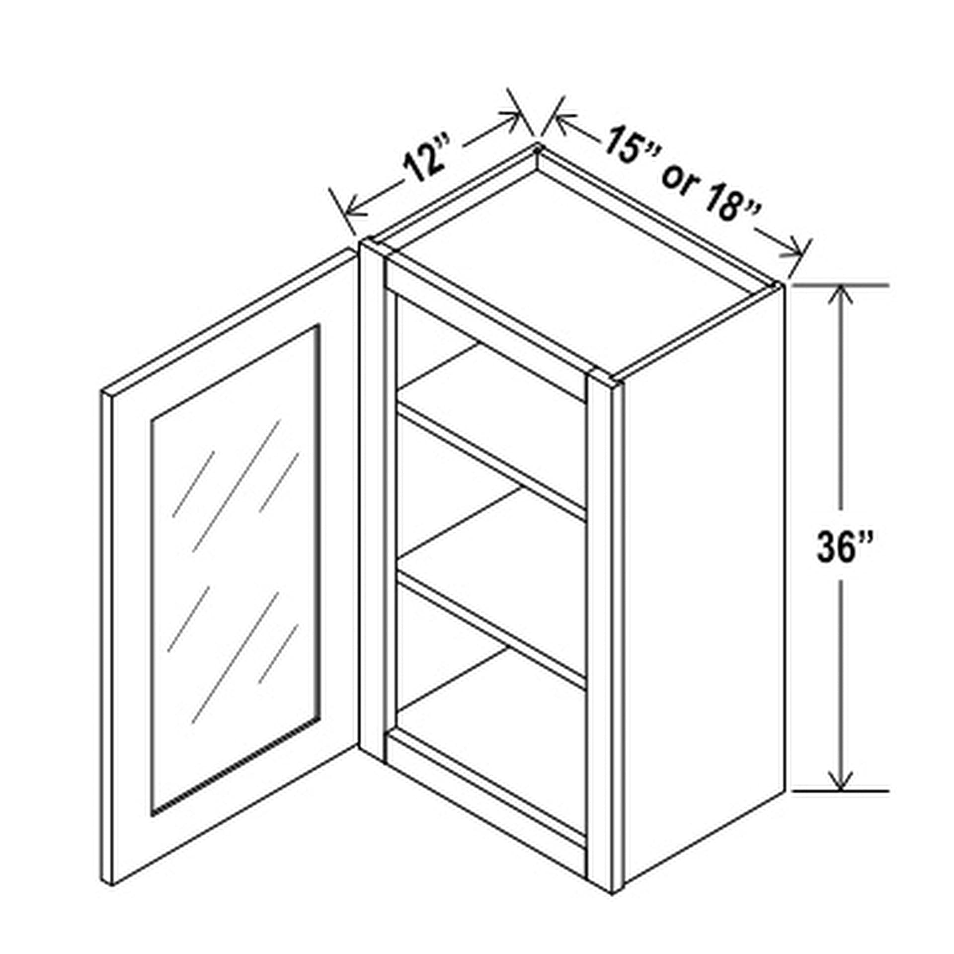Shaker Treasure Chest - W1536GD