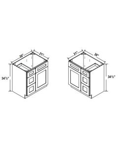 Shaker Gray-V3021DL-34.5