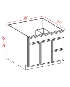 Slim White Oak-V3621TDL