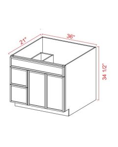 Slim Dove White-V3621TDR